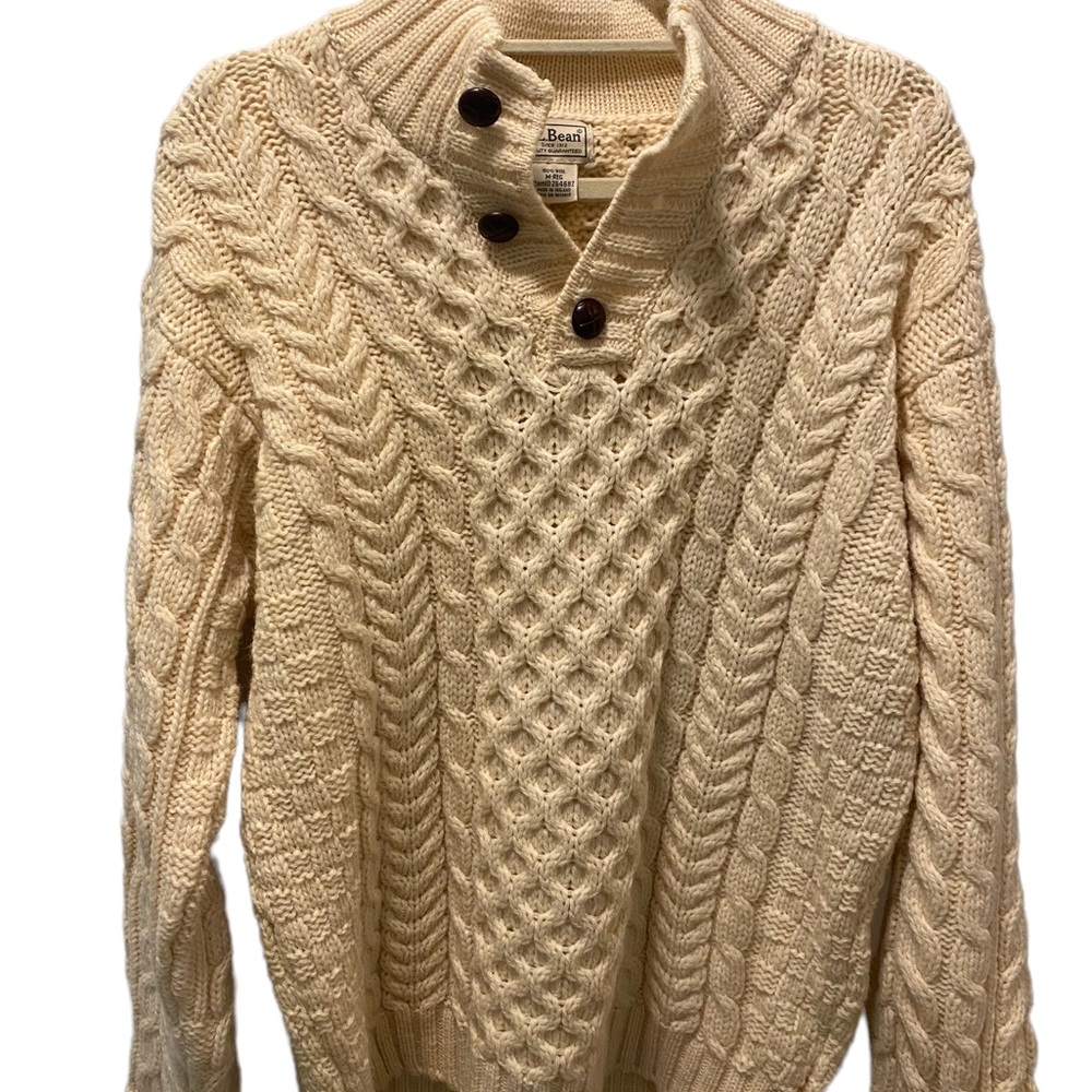 L.L. Bean wool sweater